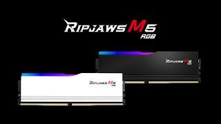 Ripjaws M5 RGB Series DDR5 Memory Launch Trailer