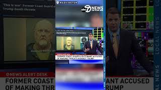 Former Coast Guard officer from Oakton arrested for President Donald Trump death threats