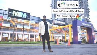 M3M Corner Walk Sector 74 | Invest in PreLeased Shops | 200+ Brands Signed