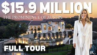 Exclusive Full Tour: Inside the $15.9M Austin Dream Castle Estate - The Prominence of Austin