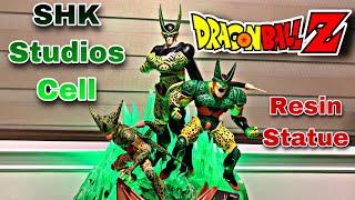 Unboxing SHK Studios Cell All Form Resin Statue | Tượng Resin | Dragon Ball Z