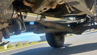 KZN Hilux PPD 3” Turbo Back Exhaust Install, & Full Filter Service