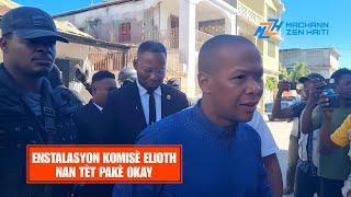 Flash! Komisè Muscadin Akonpanye CG Elioth Pierre Paul Ki Pral Enstale nan tèt pakè okay!