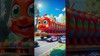 ️ Evaluation of cat:red caterpillar  ns model maker  #cat #cute #love#shorts