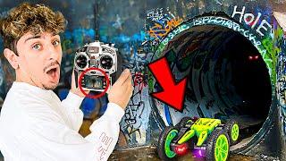 I Drove an RC Car Through the Haunted Tunnel