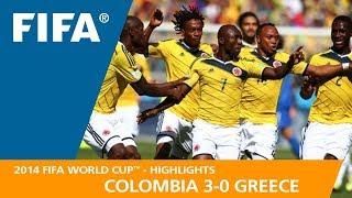 Colombia v Greece | 2014 FIFA World Cup | Match Highlights