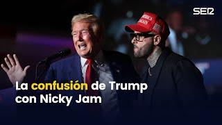 La confusión de Trump con Nicky Jam