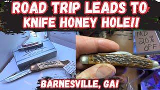 Road Trip Leads To Knife Honey Hole in Barnesville, GA!!