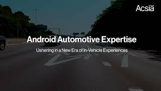 Android Automotive I Acsia