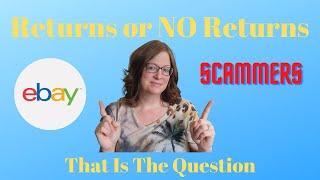 Should You Allow Returns on Ebay Or Not?