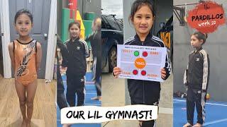 Milly's practice competition & her gymnastics journey - week 22 | The Pardillos