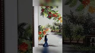 Hà Nội trong tôi - tranh thêu tay Huế