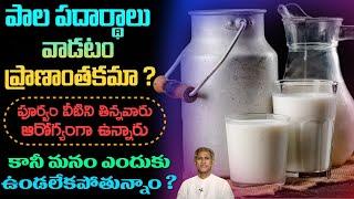 పాల పదార్థాలు వాడటం ప్రాణాంతకమా? | Milk Products Usage | Healthy Villagers | Manthena's Health Tips