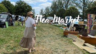 FLEA MARKET IN THE ENGLISH COUNTRYSIDE | CHARMING VILLAGE  CAULIFLOWER CHEESE