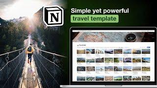  Effortlessly track your travels with a simple yet powerful Notion template