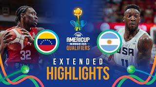 Puerto Rico  vs USA  | Extended Highlights | FIBA AmeriCup 2025 Qualifiers