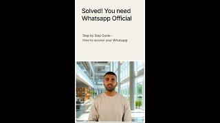 How to Fix the WhatsApp Official Issue in Simple Steps