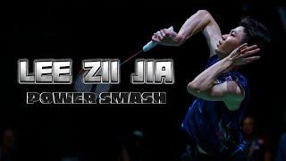 LEE ZII JIA - The Powerful Nuclear Smash in Badminton | Art of Violent Smash