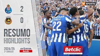 Resumo: FC Porto 2-0 Rio Ave (Liga 24/25 #3)