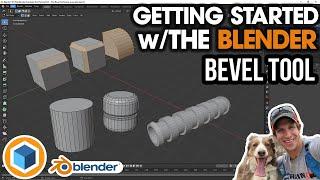 Getting Started with the BEVEL TOOL in Blender!