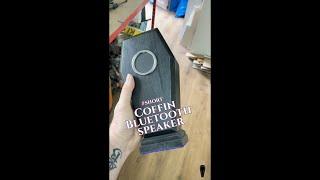 Coffin Bluetooth Speaker - #shorts - Woodworking - Rockler Speaker