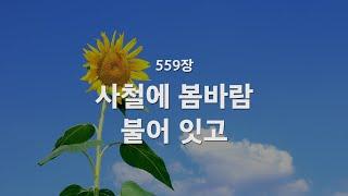 [새찬송가] 559장 사철에 봄바람 불어잇고