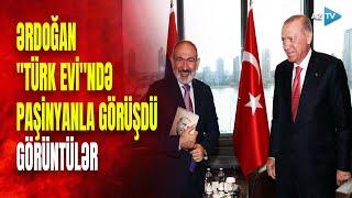 Paşinyan "Türk evi"nə gəldi: Ərdoğanla Ermənistanın Baş naziri arasında MÜHÜM GÖRÜŞDƏN GÖRÜNTÜLƏR