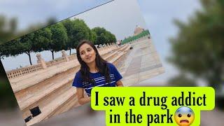 We met a drug addict  & he was terribleBushra Raza khan