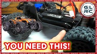 Traxxas Mini Maxx Fixes: How to use bigger batteries!