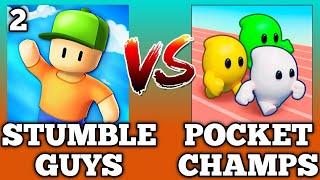 Stumble Guys Vs Pocket Champs | Gameplay 2