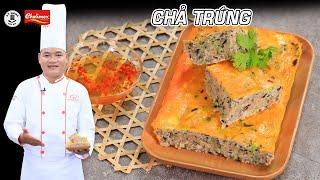 Cách làm Chả Trứng ngon, đẹp, mềm tơi  - Chả Trứng Cơm tấm