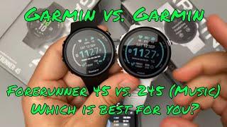 Garmin Forerunner 45 vs.  Forerunner 245 | Which is right for you?