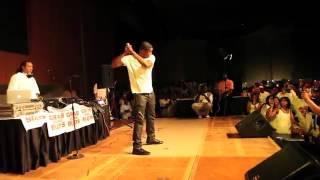 Doug E  Fresh doing the Dougie at 2011 Kappa Conclave