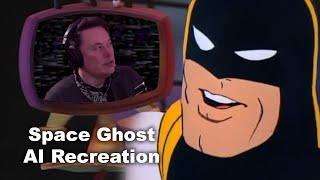 Space Ghost Coast to Coast AI Recreation