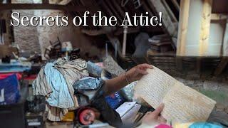 Ancient documents found in the attic tells the story of the chateaux past!