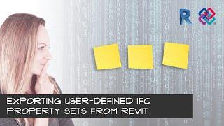 Export any Revit property to IFC using custom Property Sets