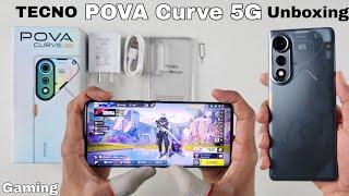 TECNO Pova Curve 5G Unboxing And Gaming, 144Hz Curved AMOLED Display, 64 MP Camera