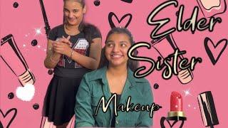Elder sister makeup   ft. @Ishika Bajwa Entertainment | Sb vlog