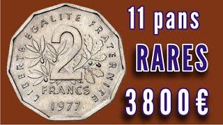 VALEUR de CETTE Pièce de 2 FRANCS 1977 RARISSIME ?