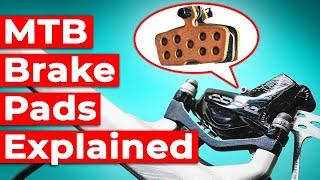 MTB Brake Pads Compared | Metallic vs Ceramic vs Semi-Metallic vs Organic