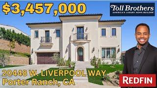 For Sale 20448 W. Liverpool Way. Home Tour in Porter Ranch | $3.457M 5-Bed, 6-Bath Luxury Living