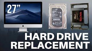 ️ ️   iMac 27" 2012-2015 Hard Drive Replacement or SSD Upgrade