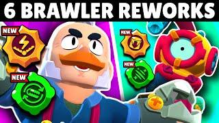 I Created a Rework for 6 Brawlers!