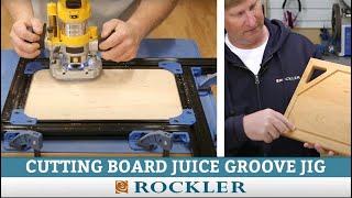 How to Add a Juice Groove to your Cutting Boards