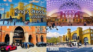 London KING’s CROSS Station | 4K | Virtual Walking Tour of King Cross Railway Station 2024.  #uk