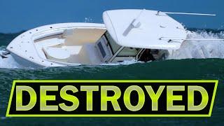 COBIA GETS DESTROYED - DON'T DO THIS - BOAT FAIL  | ROUGH INLETS | Boats at Jupiter Inlet