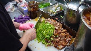 Popular! Chinese Burger Making (Pork Pastry) 肉夾饃製作 - Taiwanese Street Food