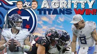 Will Levis and Titans shock Texans with big plays in gritty upset win