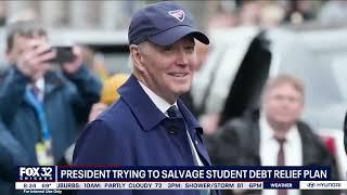 President Tries to Salvage Student Debt Cancellation