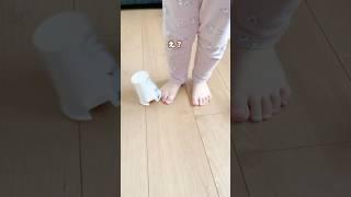 【わっびっくりした！】家族で大爆笑した踊るおじさん。#おうち遊び #簡単工作#おうちあそび#おうち時間#親子時間 #紙コップ #保育士#簡単製作